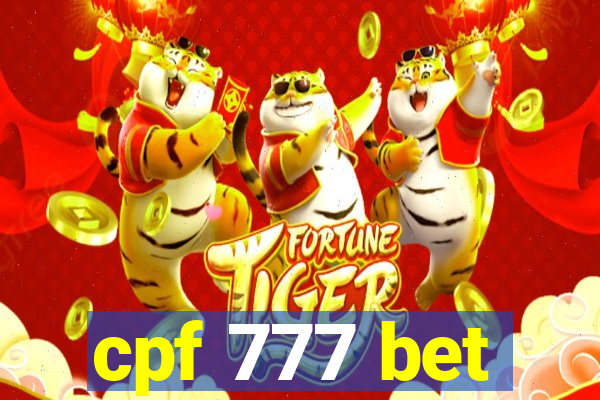 cpf 777 bet